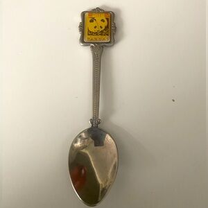 Vintage Giant Pandas San Diego Zoo Collectable Souvenir Spoon.